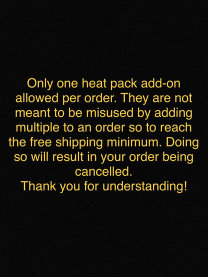 96 HR UniHeat Shipping Warmer – For Cold Climates Add-on Item - Cactology